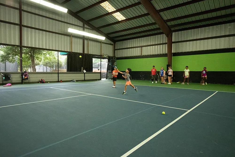 Indoor Tennis facility at OTAC
