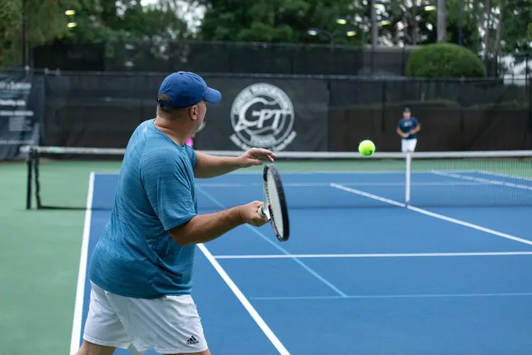 adult tennis play at Olde Towne