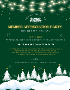 Member Appreciation Party 